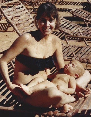 A Woman On The Beach