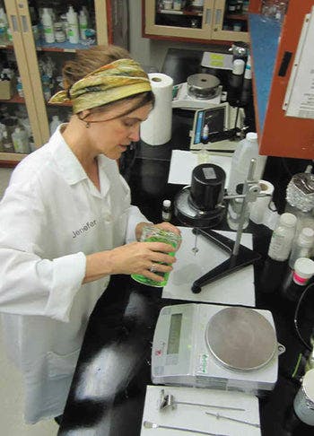 A Woman In A Lab