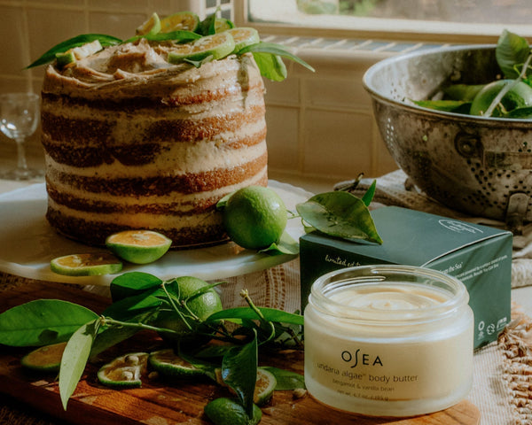 OSEA x Sweet Laurel Vanilla & Bergamot Cake
