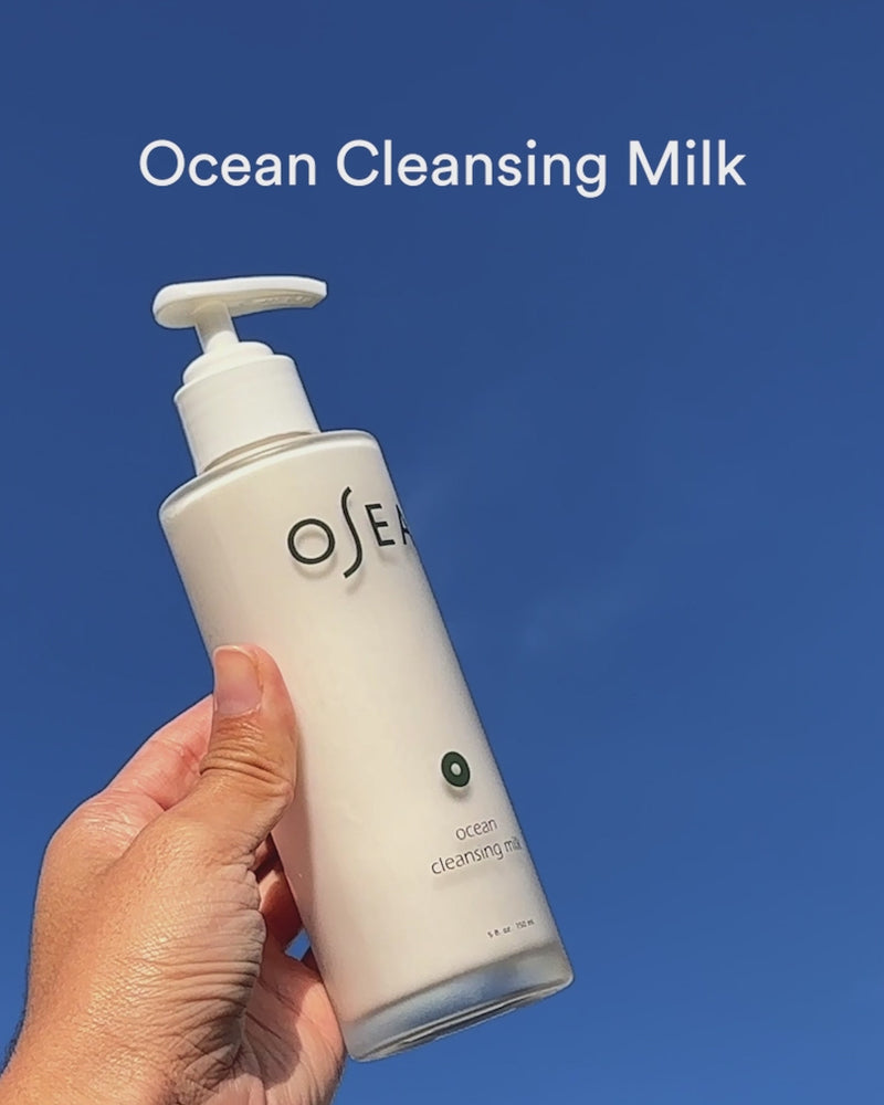 Ocean Cleansing Milk I Sensitive Skin Facial Cleanser I Clean Beauty ...